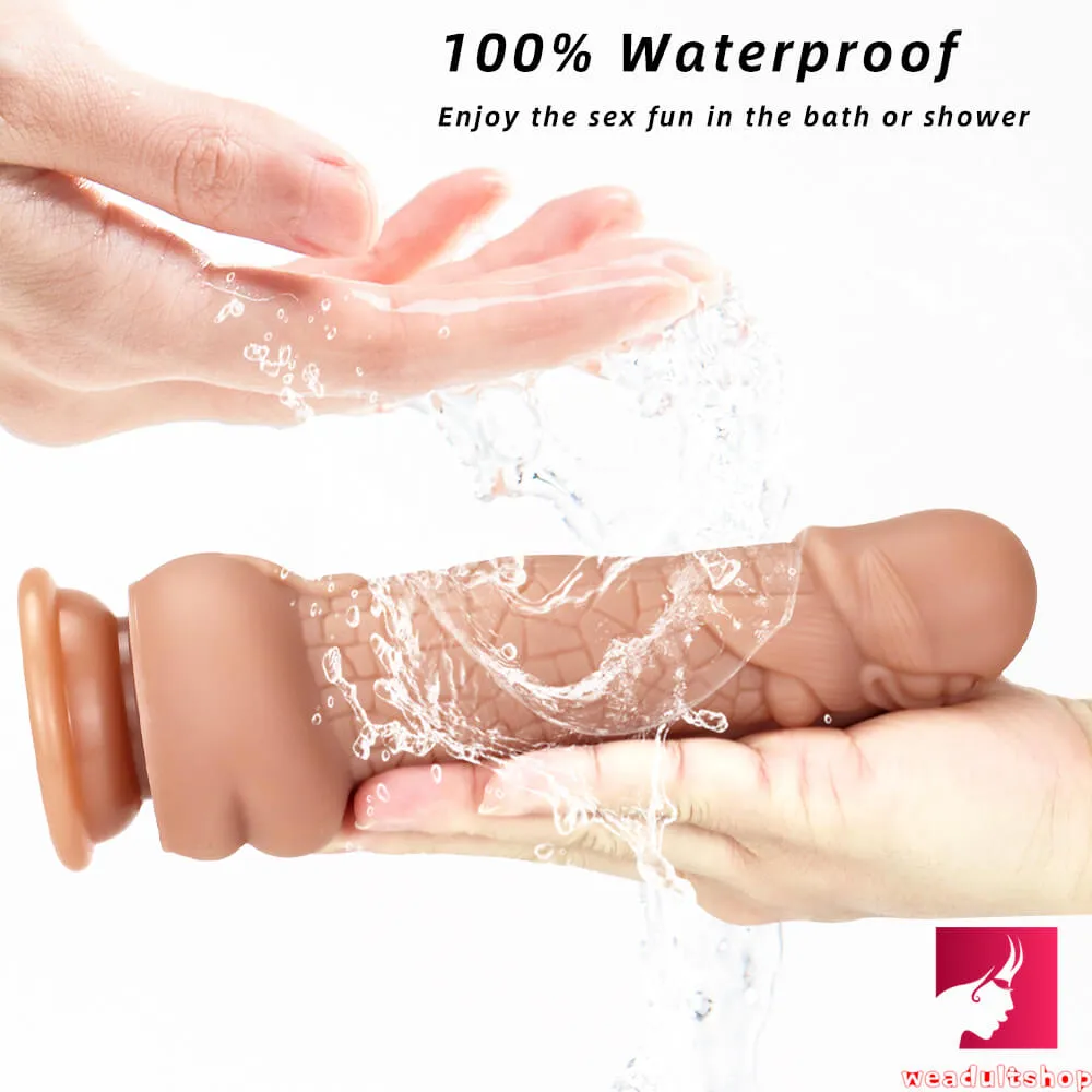 7.87in Odd Dual Layer Silicone Soft Dildo For Women Fucking Sex
