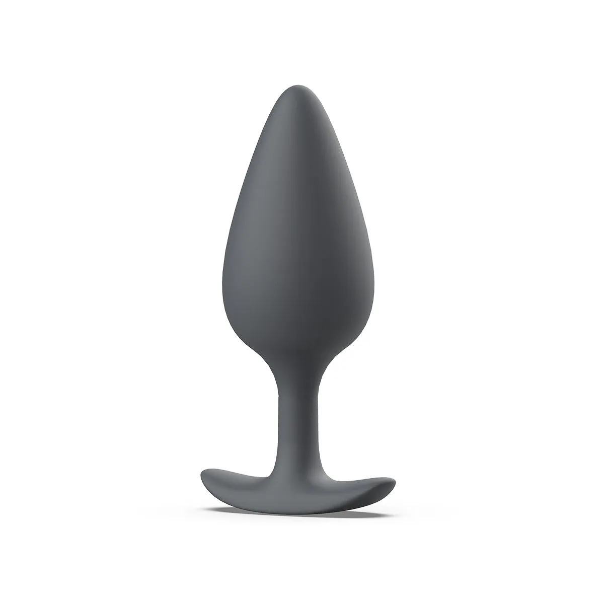B Swish Bfilled Basic Plus Anal Plug Slate