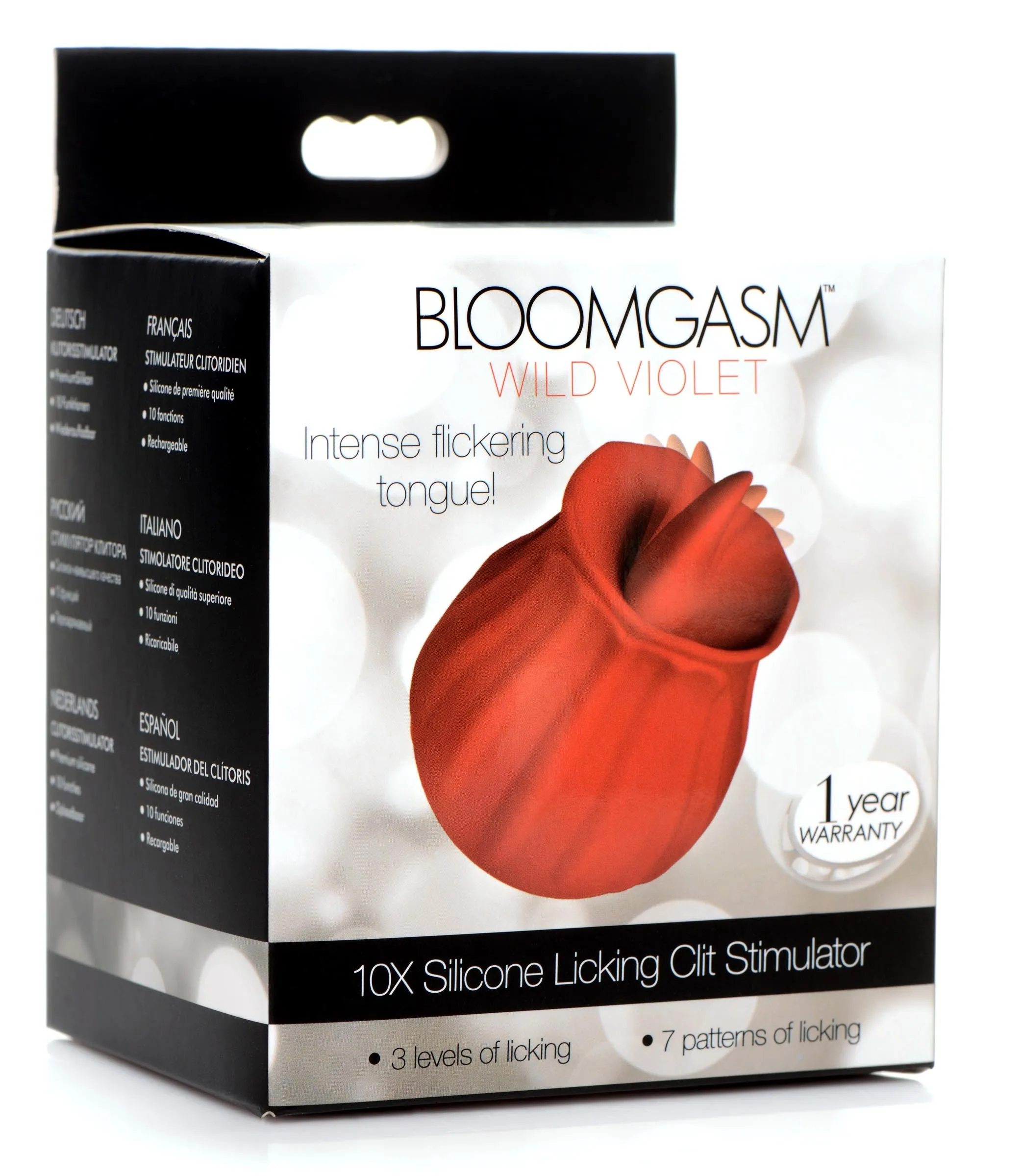 Bloomgasm Wild Violet Clit Licking Stimulator