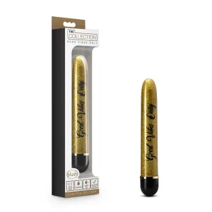 Blush The Collection 'Good Vibes Only' Slimline Vibrator Gold