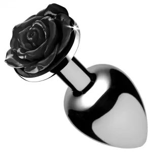 Booty Sparks Black Rose Anal Plug Md