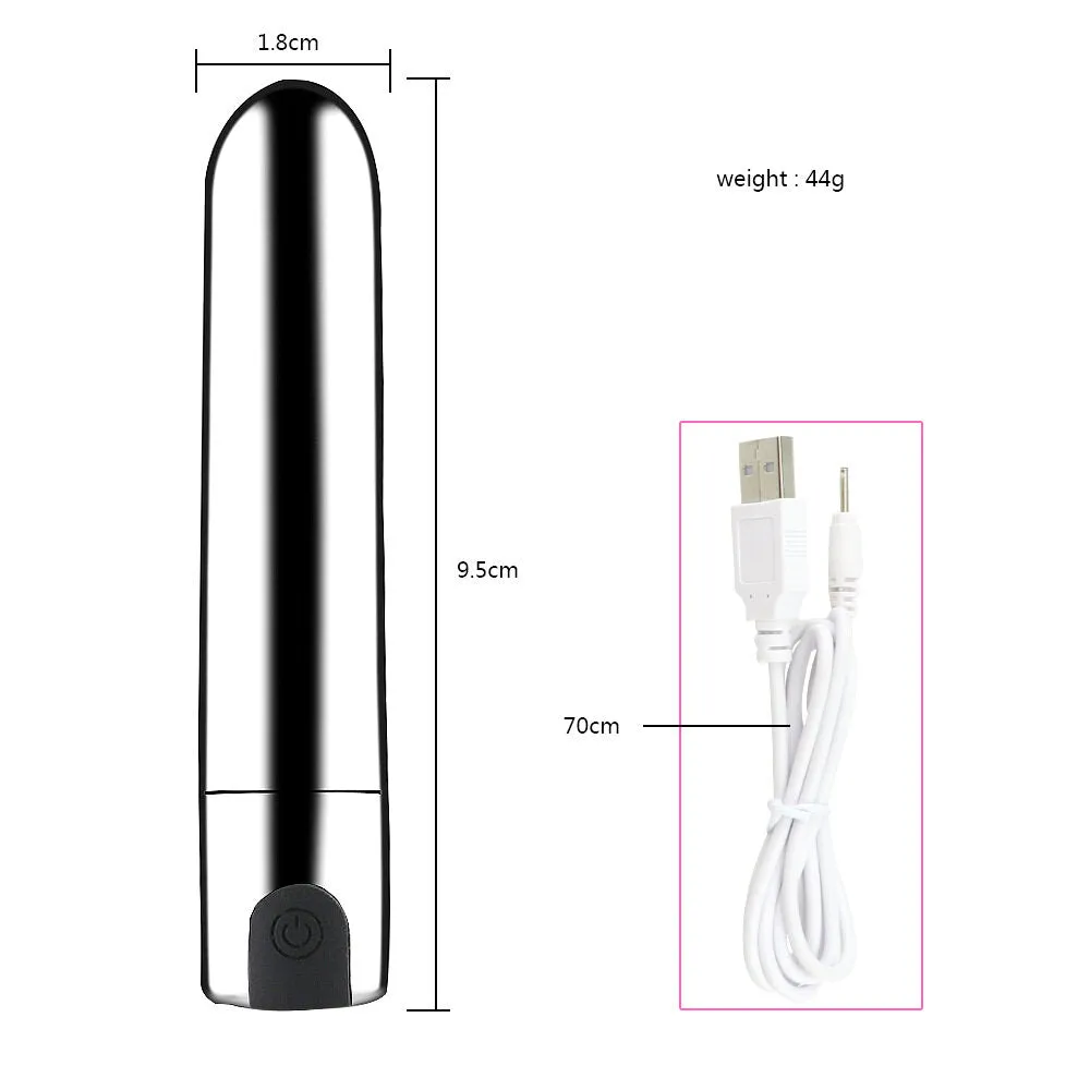 Bullet Vibrating Multiple Frequency Modes Mini Vibrator