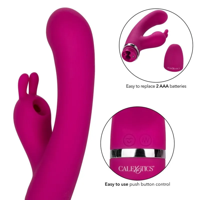 Calexotics Foreplay Frenzy Bunny Kisser Vibrator