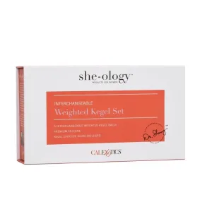 Calexotics She-Ology Interchangeable Weighted Kegel Set