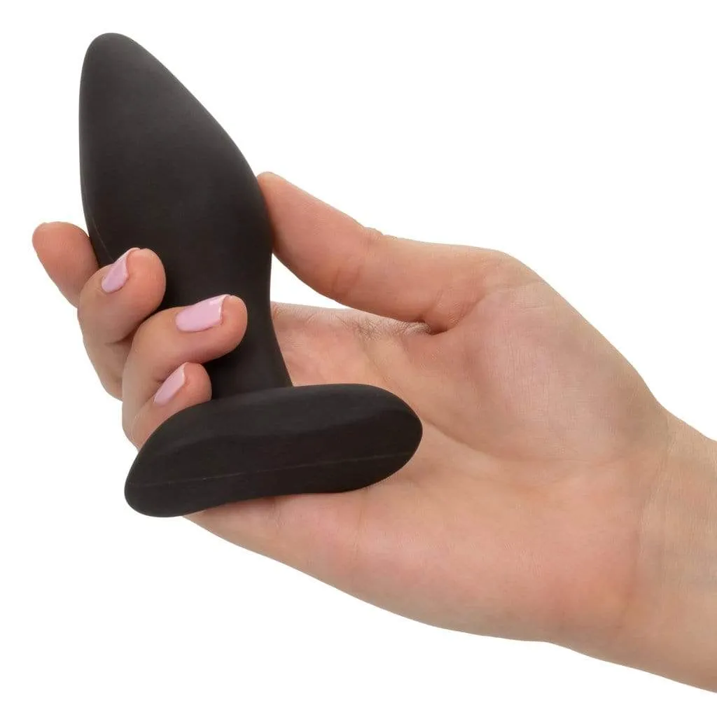 California Exotics - Silicone Flanged Based Anal Exerciser Kit (Black)