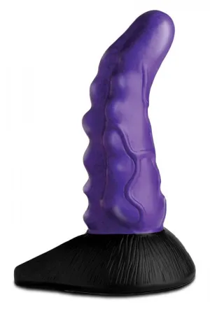 Creature Cocks Orion Invader Veiny Space Alien Silicone Dildo - Purple/Black