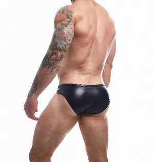 CUT FOR MEN SNAP ERGONOMIC BRIEF LARGE BLACK