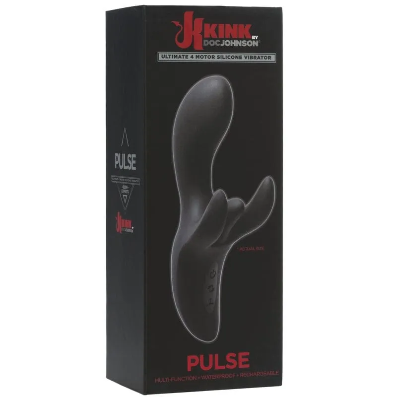 Doc Johnson Kink Pulse Ultimate 4 Motor Silicone Vibrator