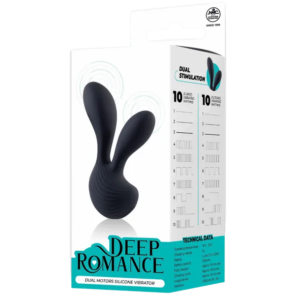 Dual Motors Silicone Vibrator