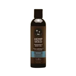 Eb Hemp Massage Oil Sunsational 8 Oz.