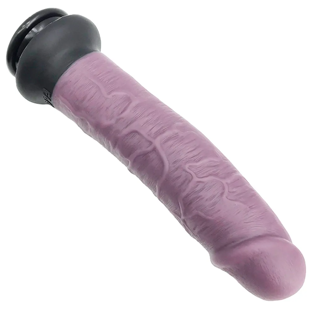 FAAK G118 Large 28cm Dual Density Realistic Veined Dildo Silicone Dong Sex Toy