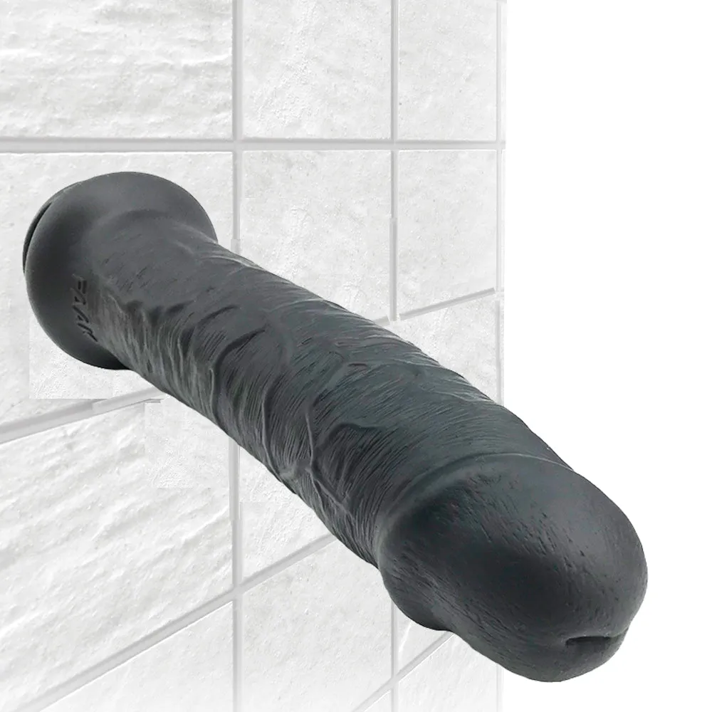 FAAK G118 Large 28cm Dual Density Realistic Veined Dildo Silicone Dong Sex Toy