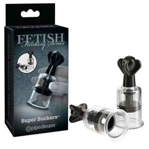 Fetish Fantasy Series Limited Edition Super Suckers Clear/Black