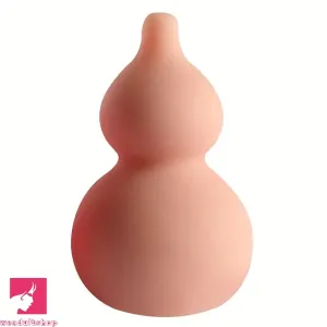 Handle Gourd Shaped Soft Male Milk Machine Pocket Pussy Sex Toy