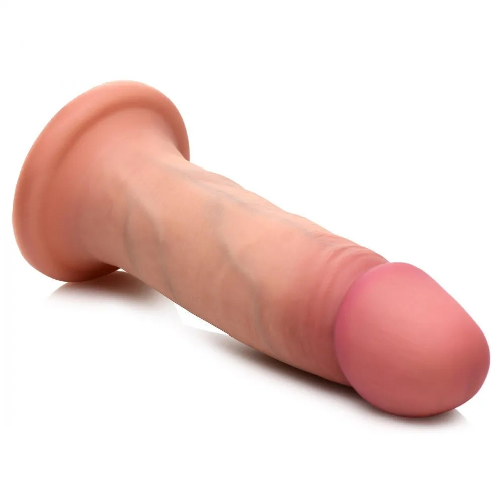 Jock 6 Dual Density Silicone Dildo Realistic Dong Suction Cup Couples Sex Toy