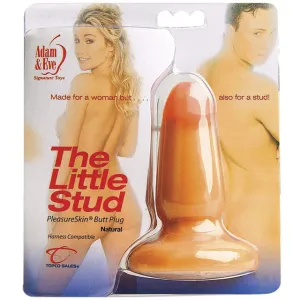 Little Stud Pleasure Skin Butt Plug Nat.