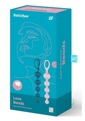 Love Beads Colored Set Of 2