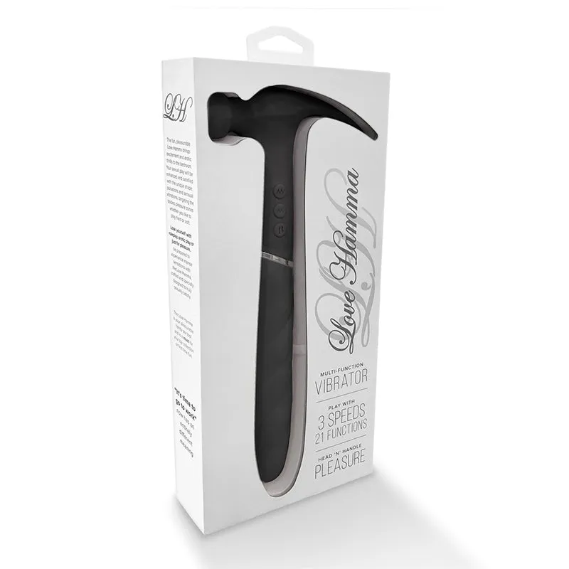 Love Hamma Black Round Vibrator
