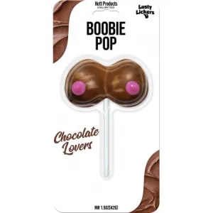 Lusty Lickers Boobie Pop Chocolate by Hott Products