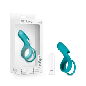 Noje C2.Ring Rechargeable Vibrating Silicone Cockring Juniper
