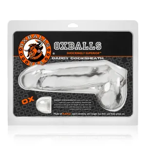 OxBalls Daddy Cocksheath. Clear