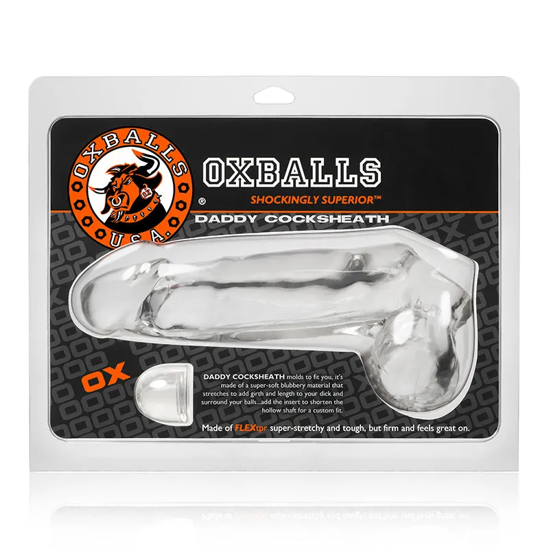 OxBalls Daddy Cocksheath. Clear