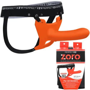 Perfect Fit Zoro Strap-On 5.5 Dildo Harness Couples Gender Neutral Sex Toy