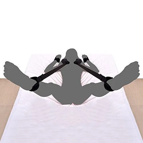 Plush Padded Neck and Wrist Restraint Set