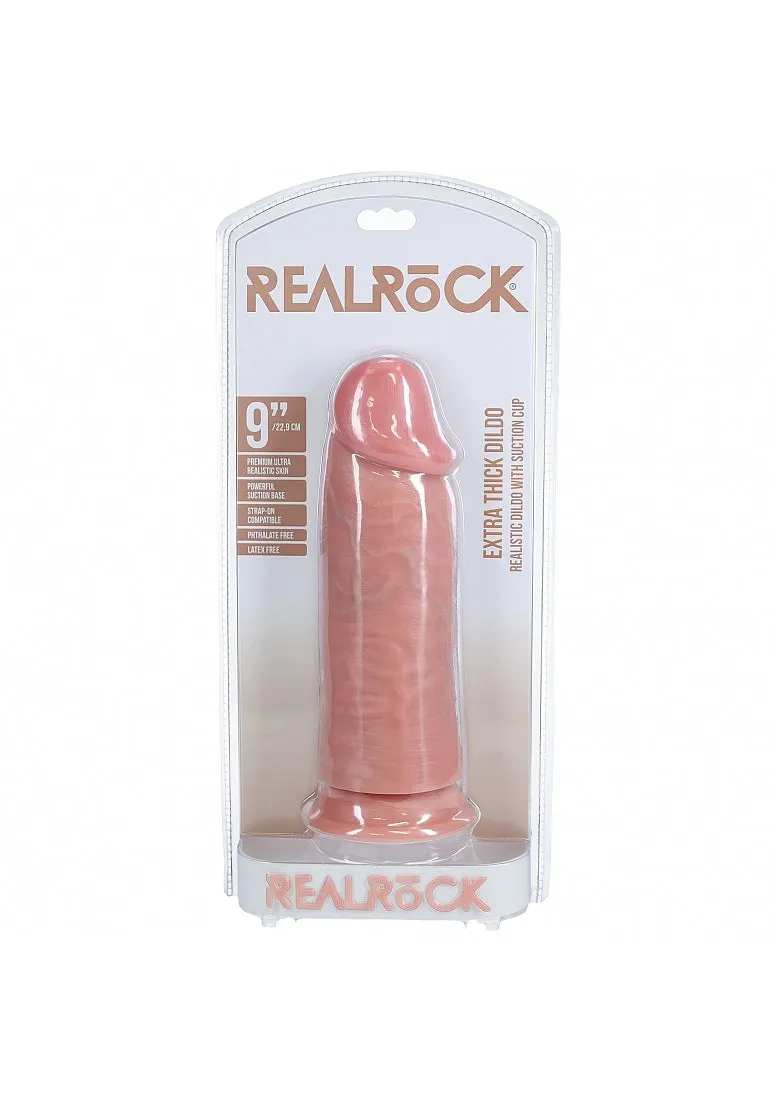 RealRock- Extra Thick No Balls 9 Inches