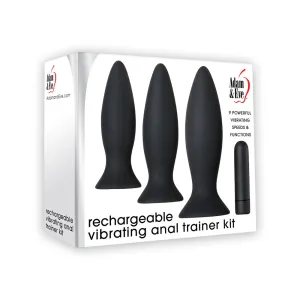 Rechargeable Vibrating Anal Trainer Kit