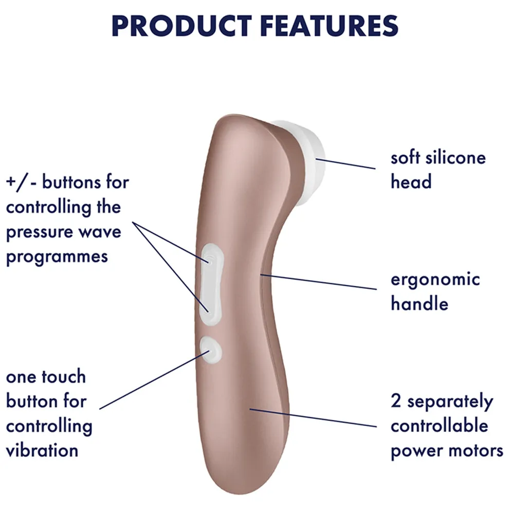 Satisfyer Pro 2  Gen 2 Air Pulse Clitoral Stimulator Sucker Vibrator USB Sex Toy