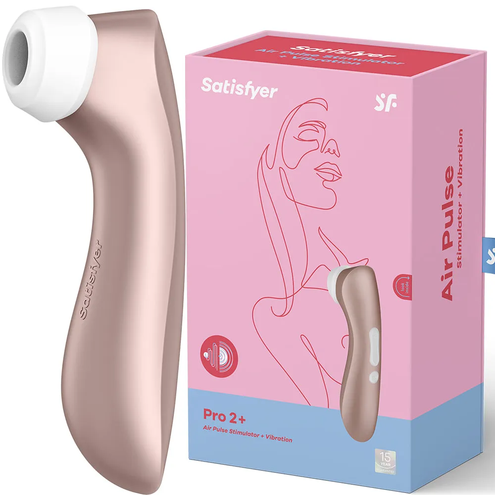 Satisfyer Pro 2  Gen 2 Air Pulse Clitoral Stimulator Sucker Vibrator USB Sex Toy