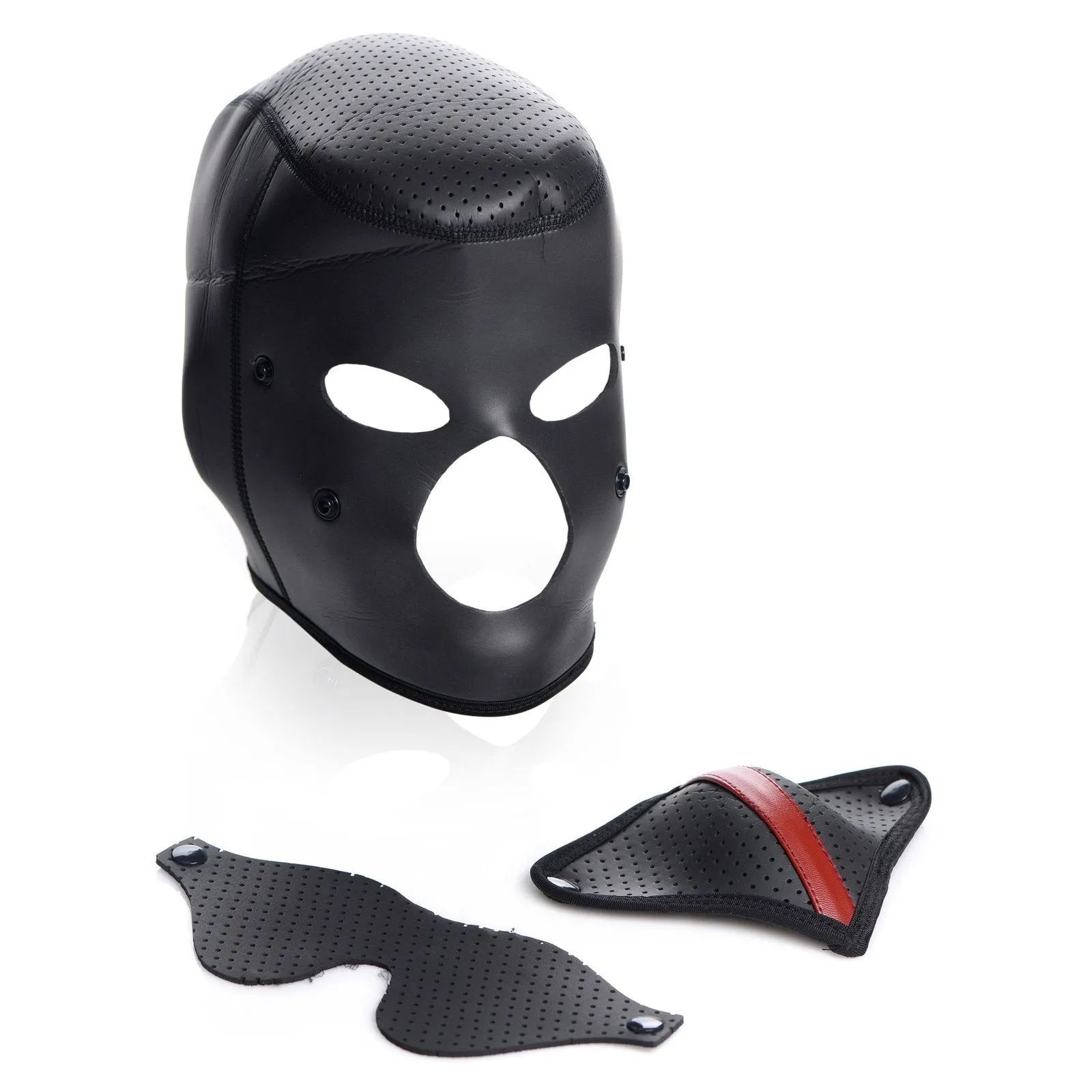 Scorpion Hood With Removable Blindfold And Face Mask