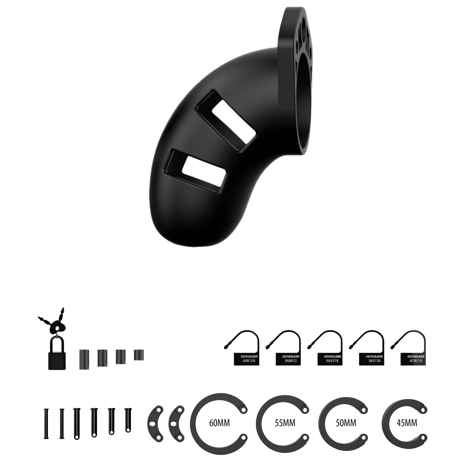 Silicone Chastity Cock Cage -
