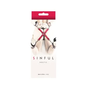 Sinful Hogtie - Pink