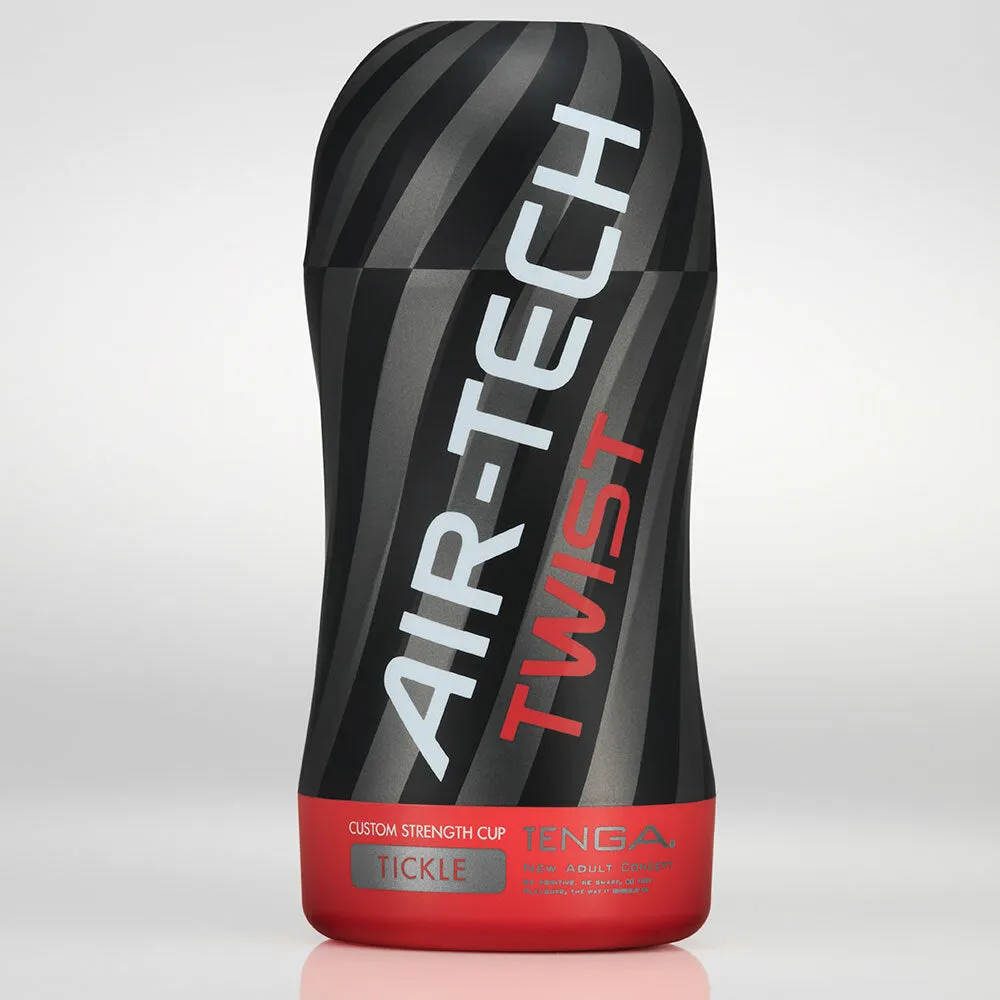 Tenga Air Tech Twist Tickle Red Male Masturbator Pocket Pussy Stroker