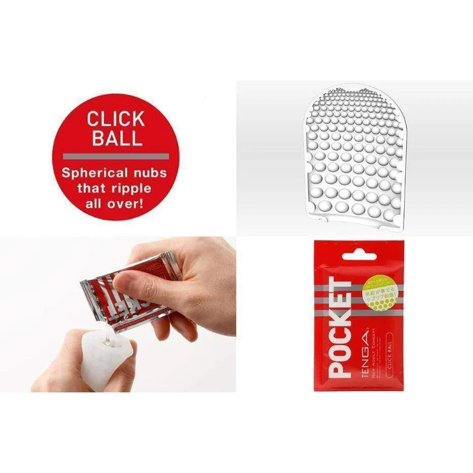 Tenga - Pocket Stroker Masturbator (Clear)