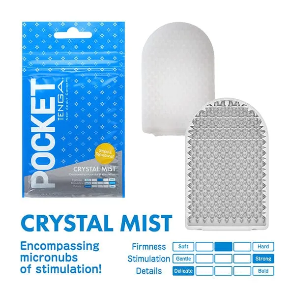 Tenga - Pocket Stroker Masturbator (Clear)