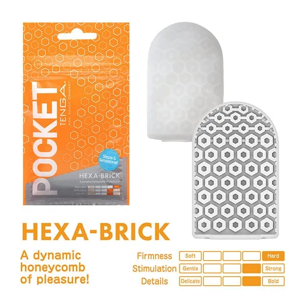 Tenga - Pocket Stroker Masturbator (Clear)