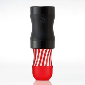Tenga - Rechargeable Hands Free Gyro Roller Masturbator (Black)