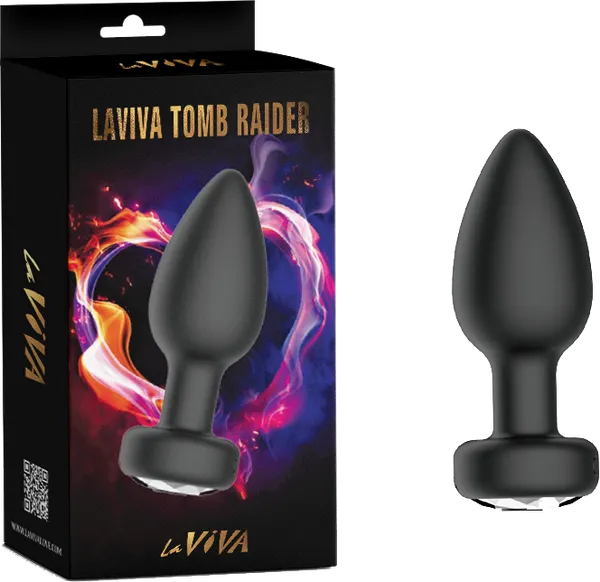 Tomb Raider App Control Butt Plug (Black)