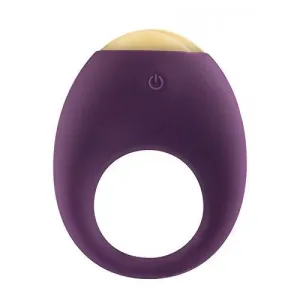 ToyJoy - Luz Eclipse Vibrating Cock Ring (Purple)