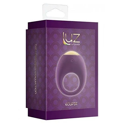 ToyJoy - Luz Eclipse Vibrating Cock Ring (Purple)