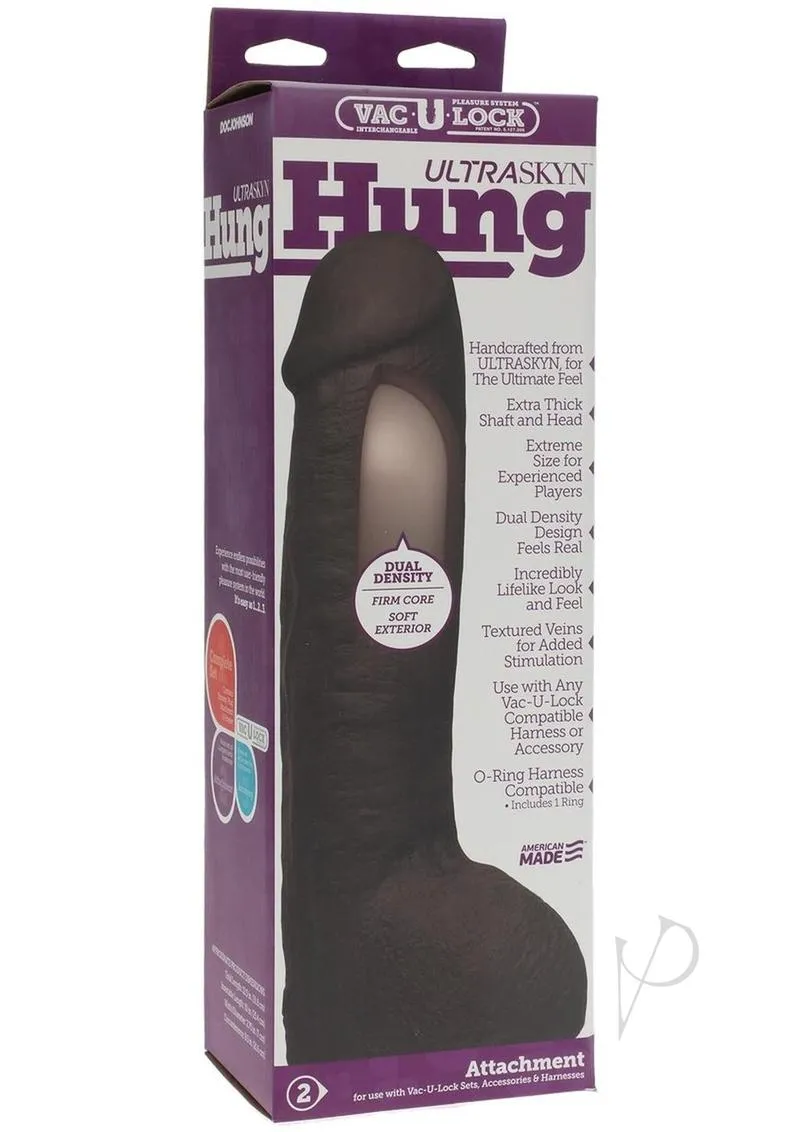 Vac U Lock Hung Ur3 Cock 12 Black