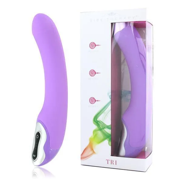 Vibe Therapy - Tri Vibrator (Purple)