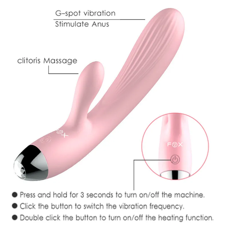 Wild Gspot Vibrator 10 Speeds Dildo Anal Clit Vibrator