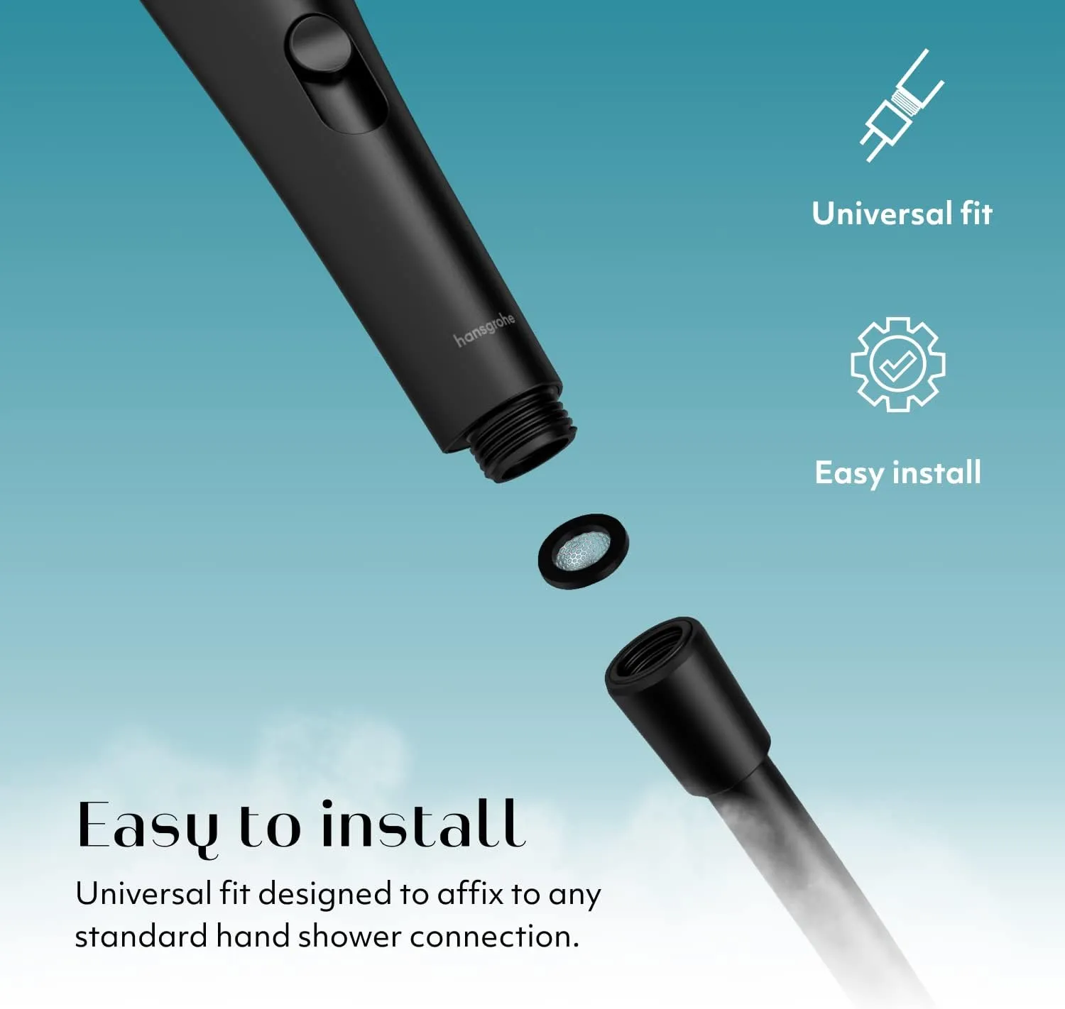 Womanizer Wave Clitoral Stimulation Shower Head Black