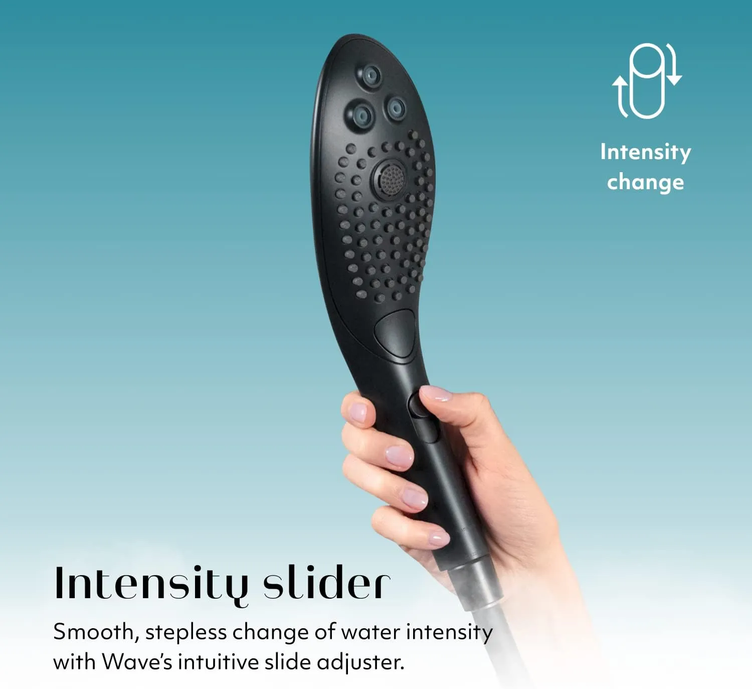 Womanizer Wave Clitoral Stimulation Shower Head Black