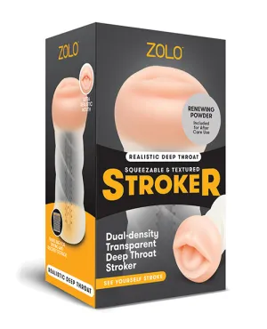 Zolo Male Masturbator Deep Throat Clr